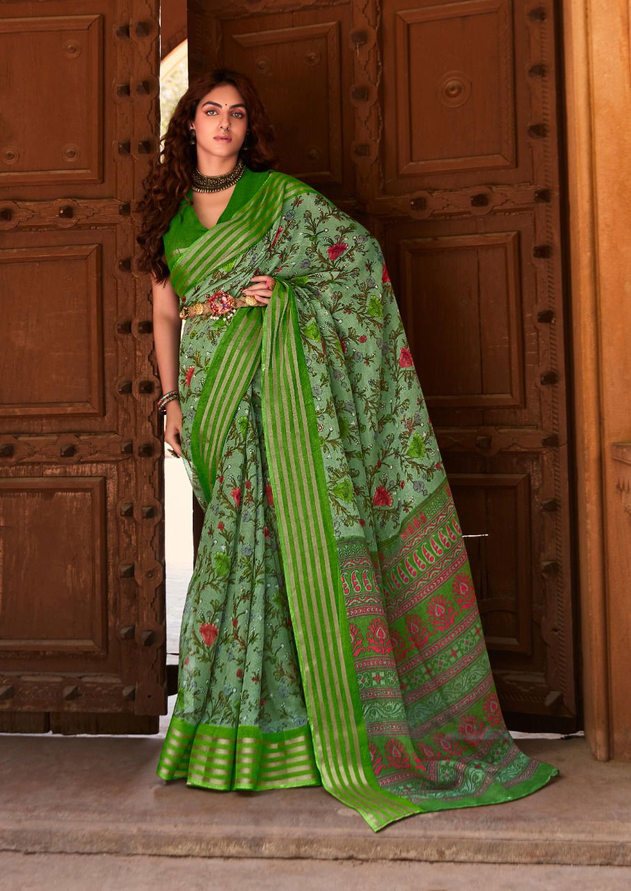 Ruchika S.R Dailywear Wholesale Printed Sarees Catalog